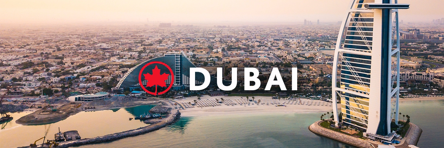 Book Air Canada flights to Dubai DXB from USD 850 Air Canada