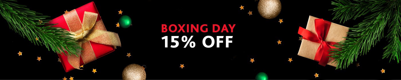 Boxing Day Sale 15% off 