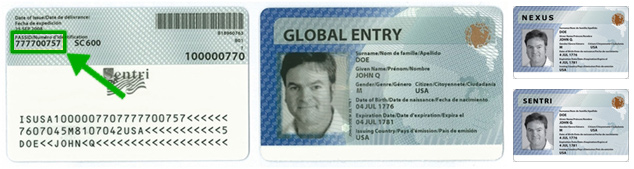 Global Entry Card Where Is My Known Traveler Number Infoupdate